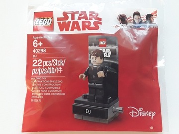 1 минифигурка lego 40298 polybag звездные войны dj новая, фото