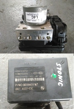 Kia stonic 2018 pump abs 58920-h8250 be6003v107, фото