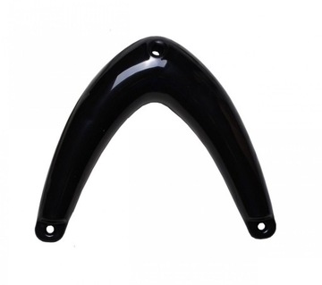 Bow bumper yachting average 9x70cm black, фото