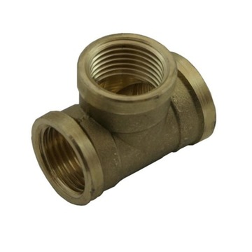 Tee brass 1 1/ 4", фото