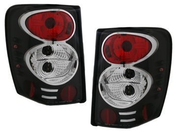 Tail light jeep grand cherokee wj 1999 black tuning, фото
