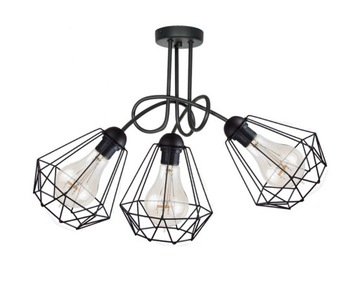 Ceiling stylish pendant light diamond 15 - 33, фото
