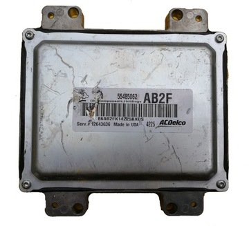 Ecu corsa aveo 1.2 55485062 ab2f в комплекте новый!, фото