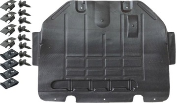 Peugeot 307 2001-2008 защита двигателя заклепки, фото