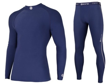 Underwear compression male complete jacket pants skins ultraviolet 50+ m, фото