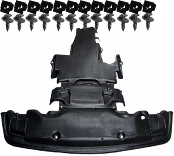 Mercedes e-class w210 95-02 protection motor clips, фото