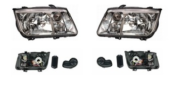 Headlights front headlights vw bora 97 - 05 new h4, фото