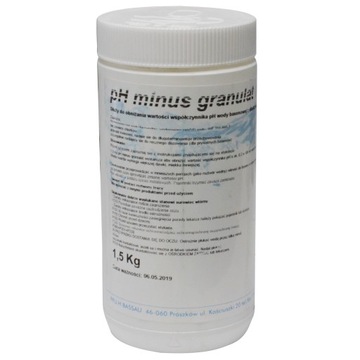 Water ph controller pellets bassau 1, 5 kg, фото