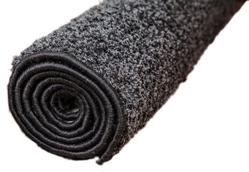 Carpet shaggy sheathed 230x300 dark ash graphite, фото