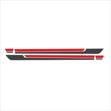 Наклейки тюнинговые на vw polo - панели на бок, фото