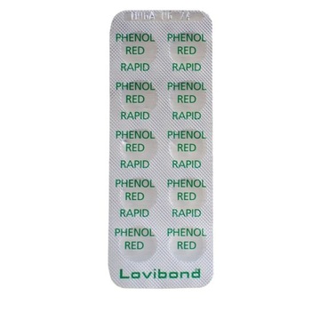 Tester pills lovibond 0, 01 kg 10 left, фото