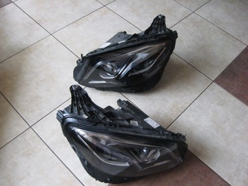 Front headlight - full led - mercedes e class w213, фото