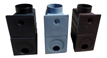 Deposition drainage pipe lateral 3 colors compartment rainy, фото