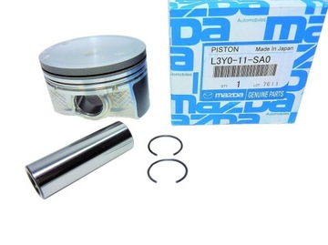 New piston pistons original mazda 3 6 mps cx-7 2. 3t, фото
