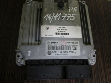 Bmw f15 3, 0dxa компьютер двигателя 0281019718 8573788, фото