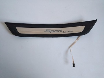 Right back protection threshold sport line bmw g30 g31, фото