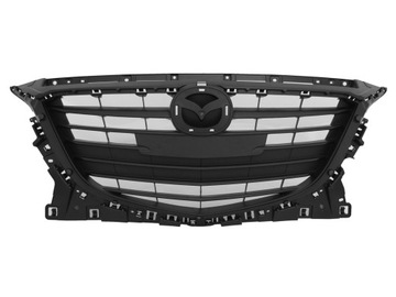 Lattice front black plastic mazda 3 mazda3 3 bm 2013-2017, фото