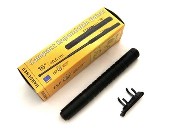 Baton telescopic esp compact 16'' hardened (exb-16hs-bk), фото
