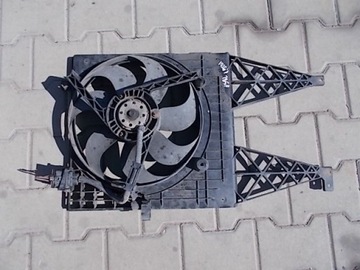 Audi a3 8l рестайлинг 00 - 03 1.9 tdi вентилятор радиатора, фото