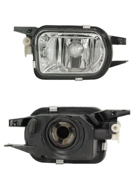 Fog light right/ mg mercedes c - class w203 04 - 07, фото