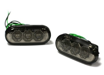 Vw passat b4 b5 поворотники led подсветка smoke тюнинг, фото