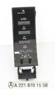 Panel esp parking sensor mercedes w216 w221 a2218201558, фото