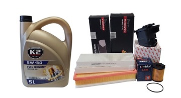 Filter set oil k2 5w30 partner 1.6 hdi 2008 -, фото