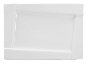 Ambition kubiko plate 35, 5 centimeters rectangular creamy ecru, фото