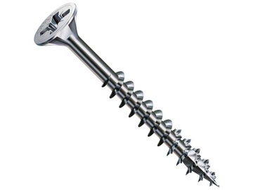 Spax screws 4x60mm pz cone partial galvanized, фото