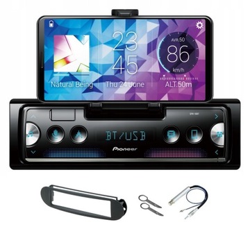 Pioneer sph-10bt bluetooth usb рамка vw новый beetle, фото