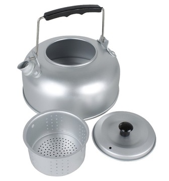 Kettle tourist strainer aluminum miles - tec tea kettle 800 ml, фото