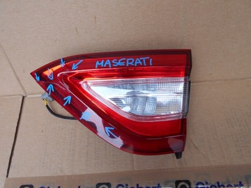 Фонарь задний правая led подсветка в крышке maserati levante, фото