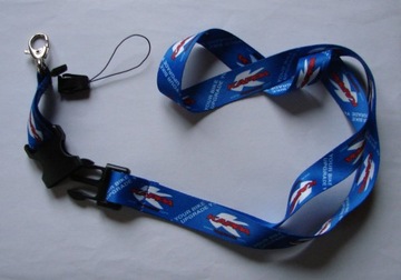 Strap round neck keys original kappa blue, фото