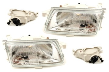 Opel astra f 94-02, headlight lantern man new left+ right, фото