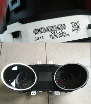 Kia ceed 3 2018-20 1.6 crdi панель приборов 94403-j7210, фото