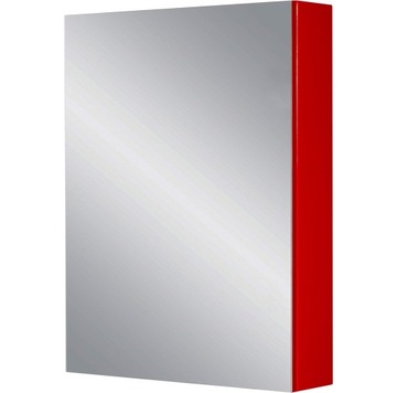 Focus furniture lazienk red cabinet with a mirror 60, фото