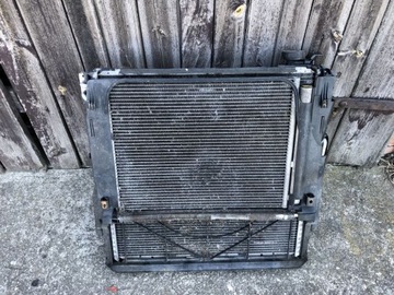 Bmw x5 e53 restyling 3.0 d water radiator air conditioner, фото