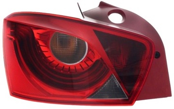 Tail light ass seat ibiza 2008 - 2012 5 doors left tyc, фото