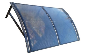 Visor nad door balcony terrace polycarbonate 8mm, фото