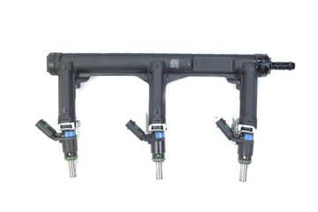 Audi a8 d4 4h 3.0 fsi fuel rail 06e133682c, фото
