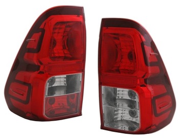 Tail light toyota hilux n120 2016 - 2019 set, фото