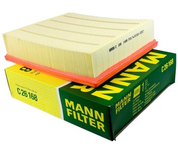 Audi a4 b5 a6 c5 air filter mann c26168, фото