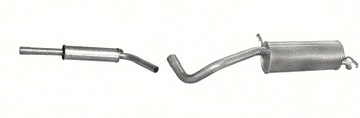 Mufflers complete seat cordoba+skoda fabia station wagon volume. 1, 4 01-2007., фото