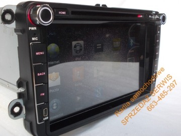 Vw b6 seat android 8 goals gps navigation wifi, фото