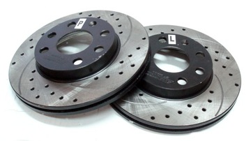 Диск сцепления тормозные диски mikoda gt 284x24mm просверленное alfa 147 156 gt lancia thema, фото