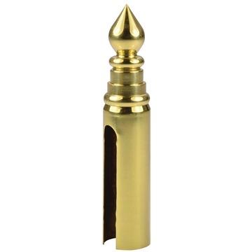 Nozzle overlay casing on curtains brass 14 mm, фото