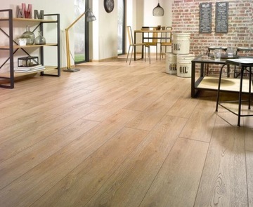 Panels floors 535 oak pralina 12mm ac6., фото