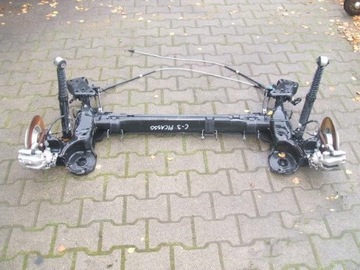 Citroen c3 picasso задняя подвеска ось балка, фото