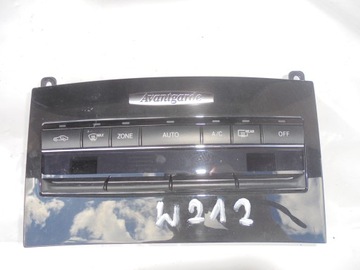 Air conditioner control panel w212 a2129007404, фото