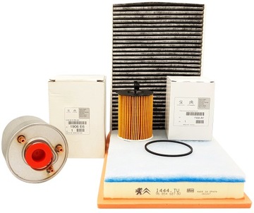 Peugeot 308 cc 2 1.6 hdi filter set original psa, фото